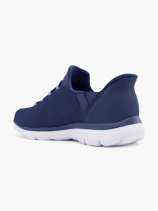 Skechers Slip on sneaker Blå 30972 3