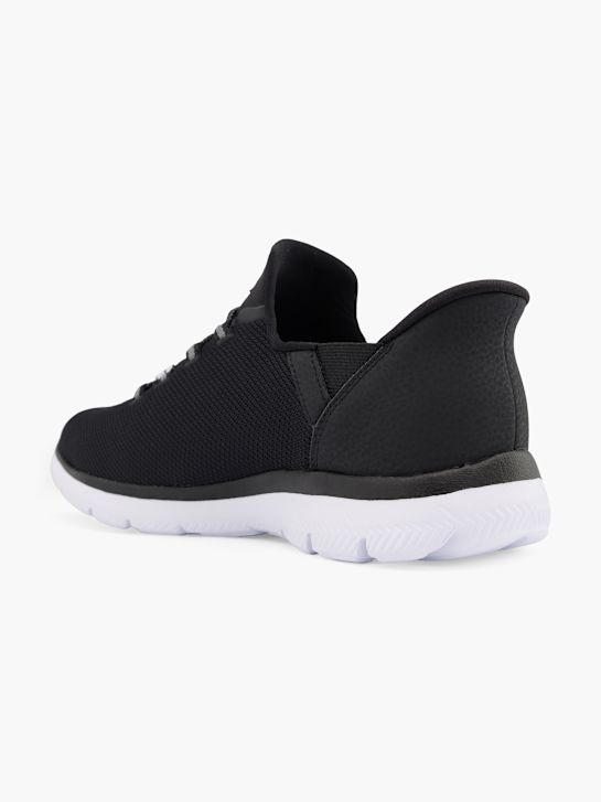Skechers Slip on sneaker Sort 30974 3