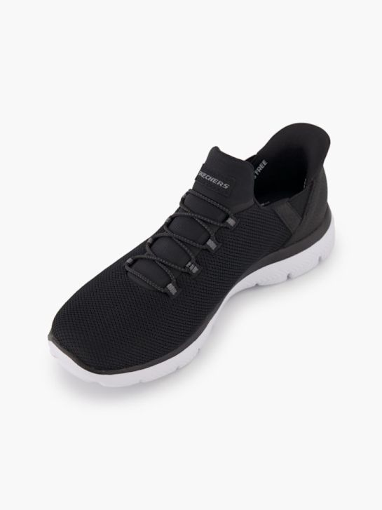 Skechers Slip on sneaker Sort 30974 5