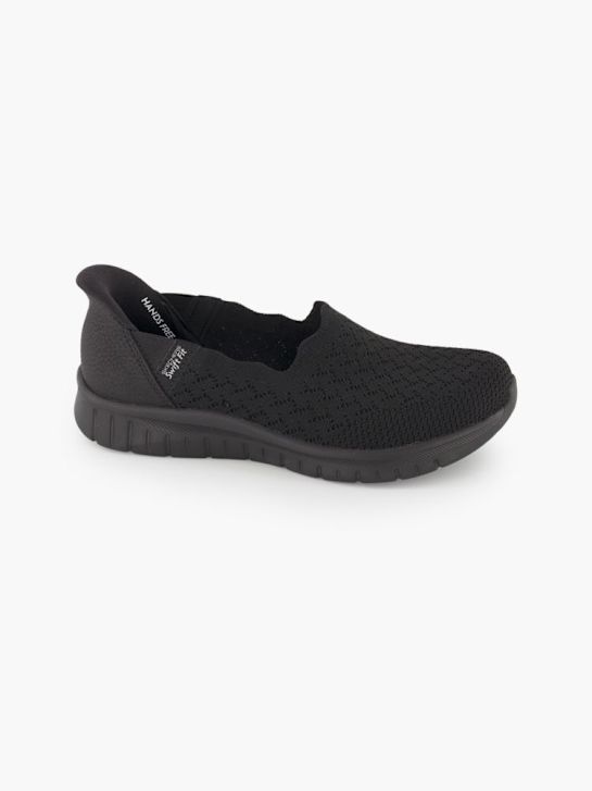 Skechers Flad sko Sort 30982 6