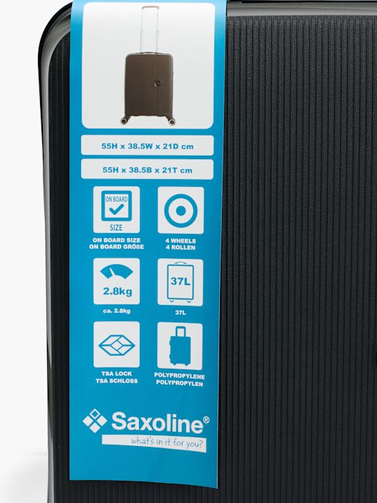 Saxoline Kovček Črna 32138 3
