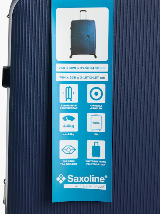 Saxoline Kovček Modra 32145 5