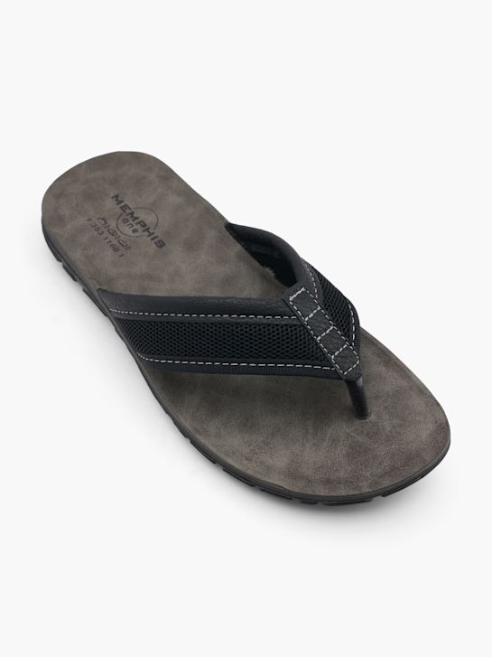 Memphis One Chancla de dedo Negro 32252 2