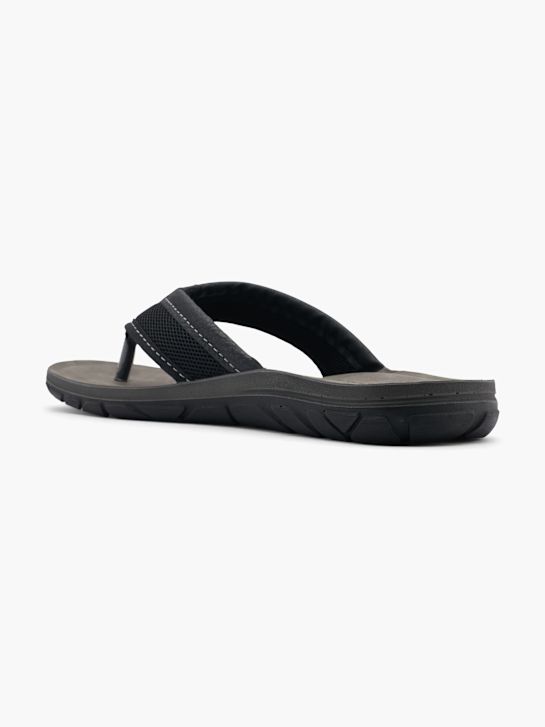 Memphis One Chancla de dedo Negro 32252 3