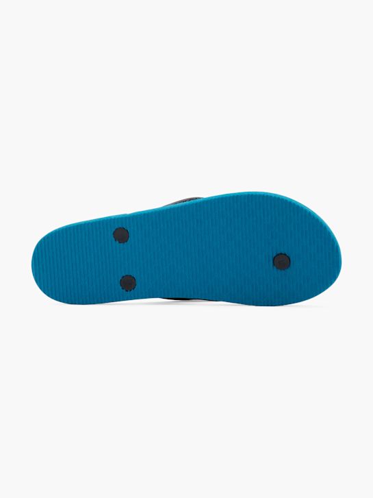 Blue Fin Šlepetės per pirštą Juoda 32302 4