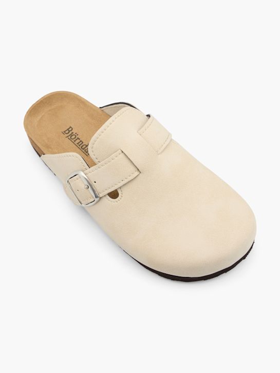 Björndal Lukket hjemmesko Creme 32543 2