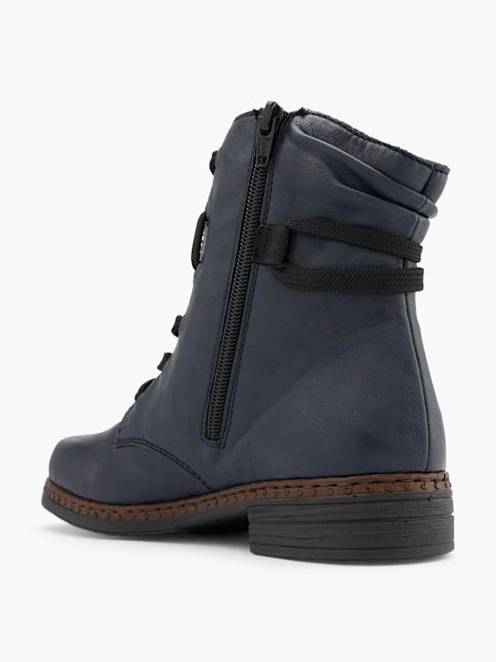 Rieker Schnürstiefelette Blau 35718 3