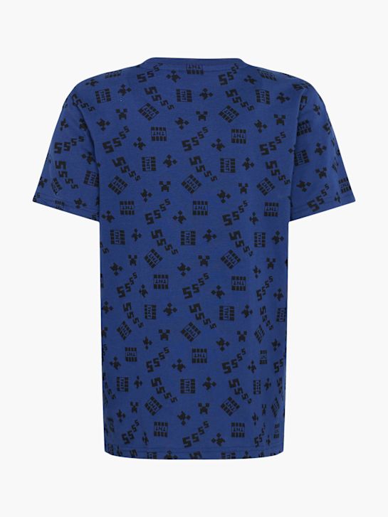 Minecraft Tee-shirt Bleu 36034 2