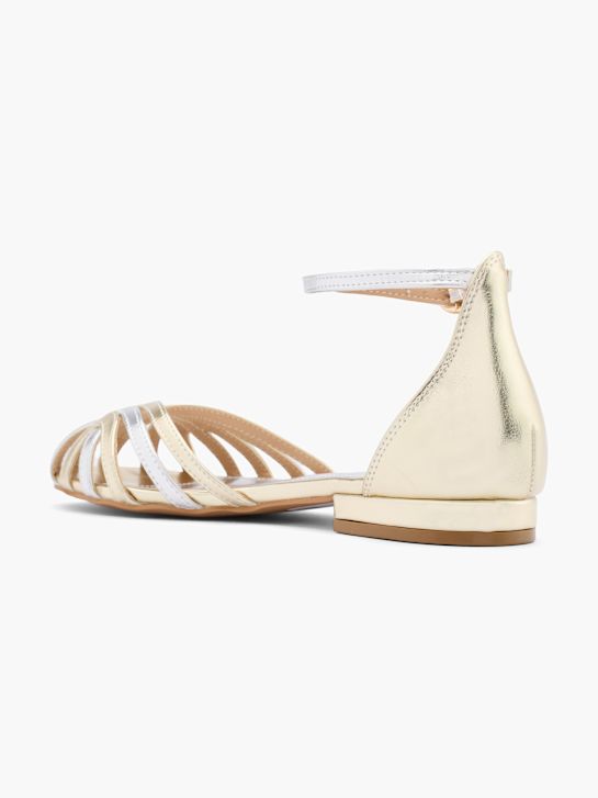 Claudia Ghizzani Sandale Gold 37327 3