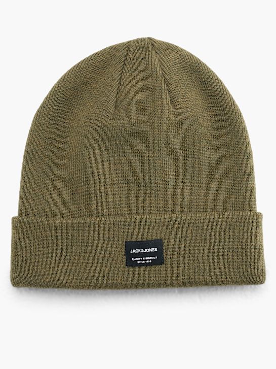 JACK & JONES Pletena kapa Kaki 39119 1