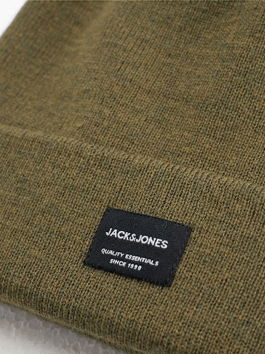 JACK & JONES Pletena kapa Kaki 39119 3