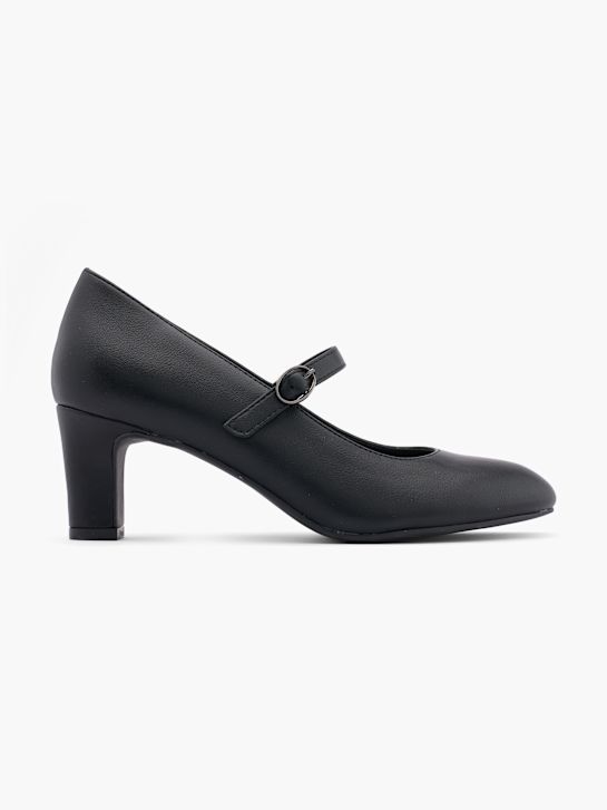 Easy Street Strapped heel Black 39854 1