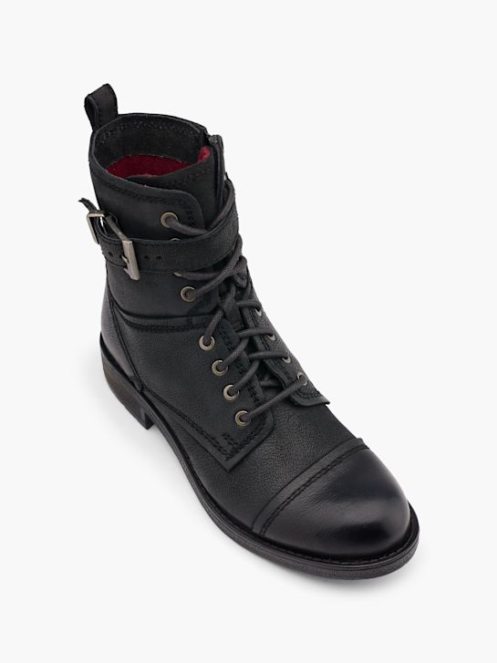 5th Avenue Botine cu șireturi Negru 41487 2