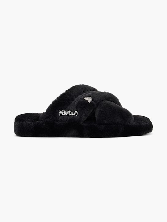 Wednesday Pantuflas Negro 39244 1