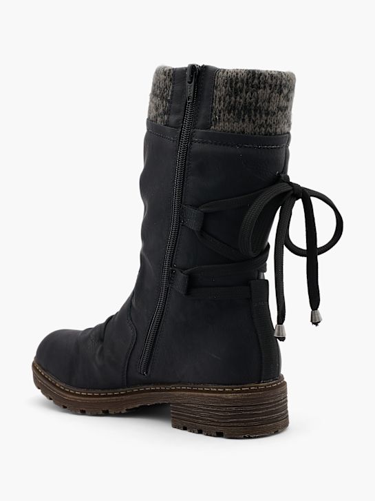 Rieker Winterboots Schwarz DEICHMANN