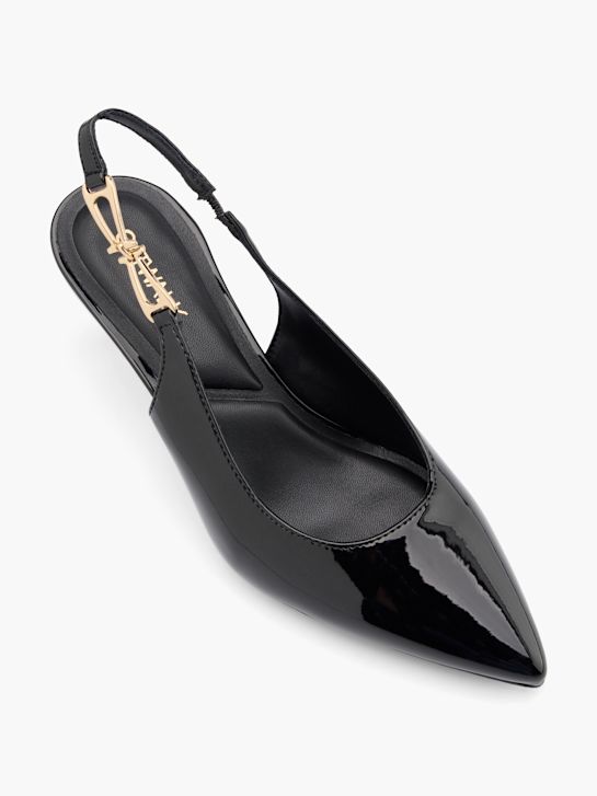 Graceland Zapatos abiertos de tacón Negro 41522 2