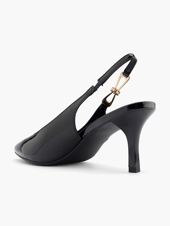 Graceland Slingback pump Svart 41522 3
