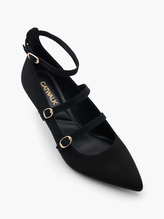 Catwalk Spangenpumps Schwarz 41524 2