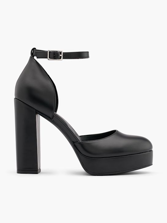 Catwalk Lodičky s řemínkem Černá 41612 1
