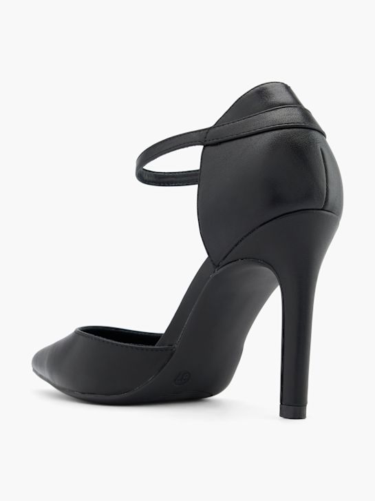 Catwalk Pump med spänne Svart 41614 3