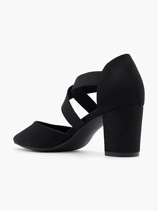 Graceland Spangenpumps Schwarz 42178 3