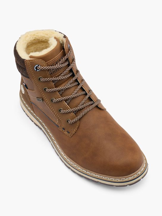 Dockers Bottes à lacets Cognac 42224 2