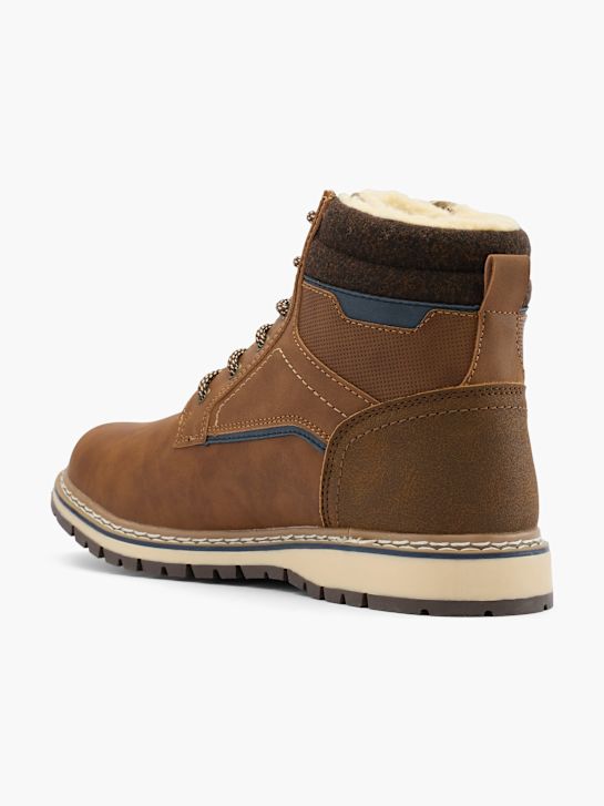 Dockers Bottes à lacets Cognac 42224 3