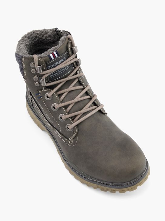 Dockers Bottes à lacets Gris 42244 2