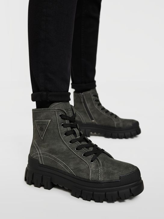 Dockers Botki sznurowane Szary 43234 5