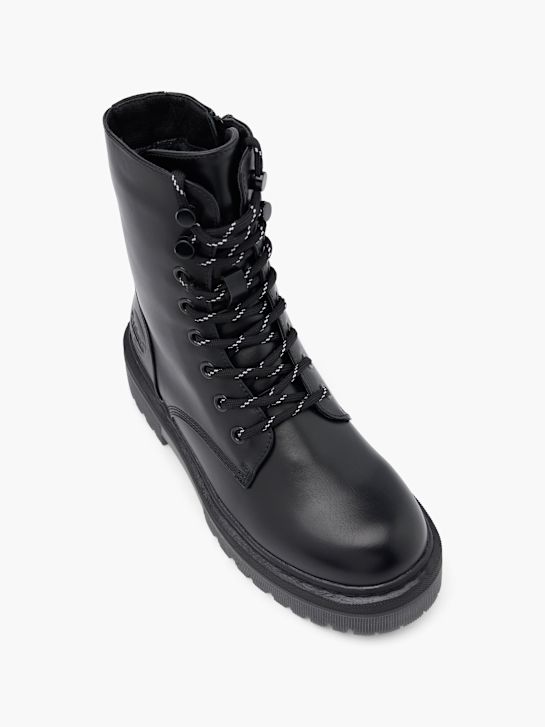 Dockers Čizme na pertlanje Crna 43229 2