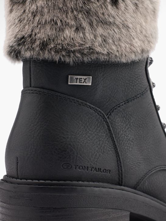 TOM TAILOR Šnurovacia obuv Čierna 43735 5