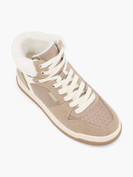 ESPRIT Hoher Sneaker Taupe 44407 2