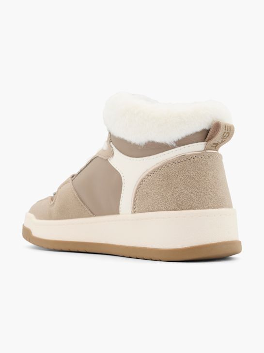 ESPRIT Hoher Sneaker Taupe 44407 3