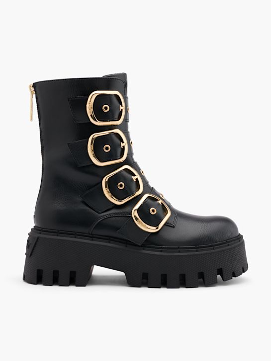 Buffalo Biker boot Black 44454 1