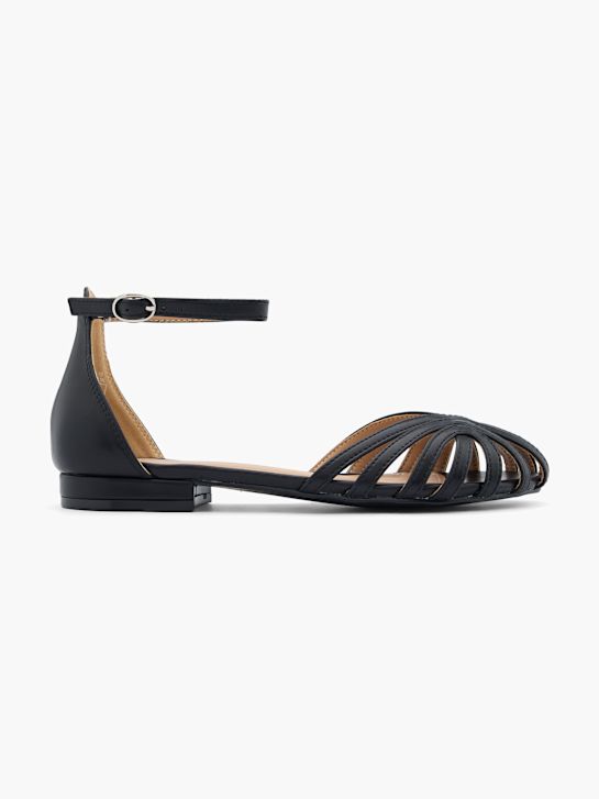 Claudia Ghizzani Sandale Schwarz 44561 1