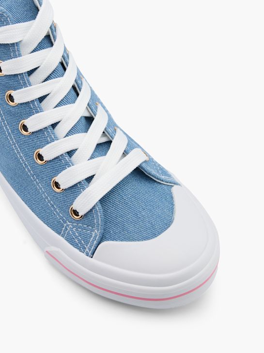 Claudia Ghizzani Hoher Sneaker Blau 44583 2