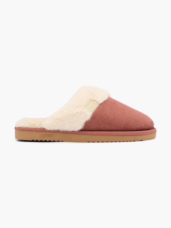 ESPRIT Плюшени домашни пантофи Яркорозов 44845 1