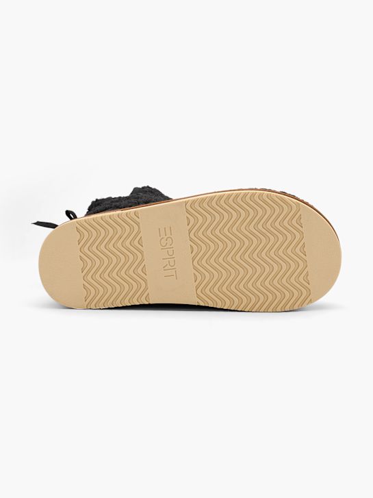 ESPRIT Kapcie pluszowe Czarny 44793 4