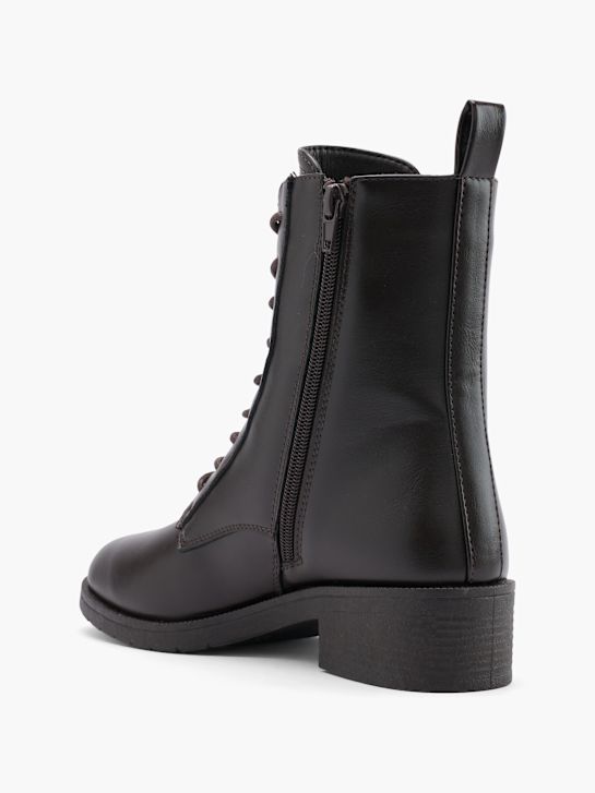 Graceland Ankelboot med snörning Brun 46391 3