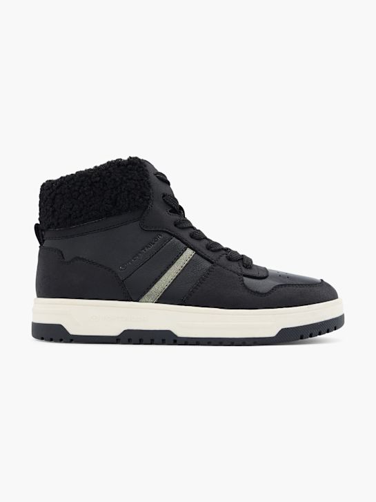 TOM TAILOR Mid cut sneaker Svart 47522 1