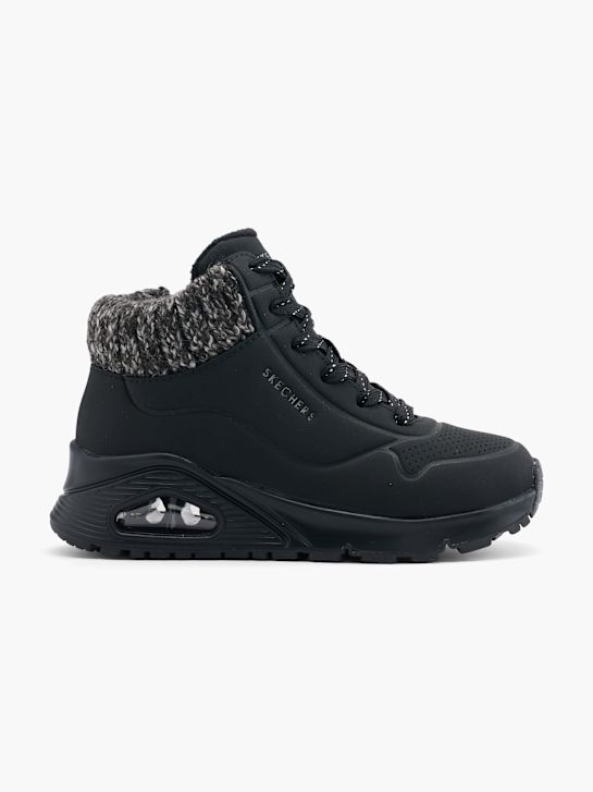 Skechers Auliniai batai su raišteliais Juoda 46365 1