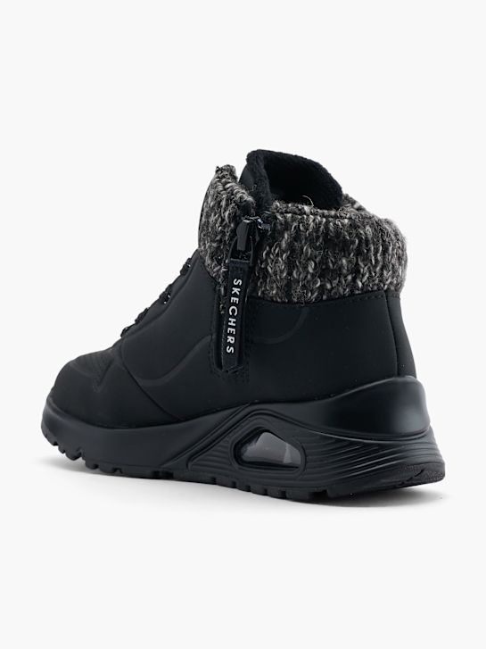 Skechers Ghete cu șireturi Negru 46365 3