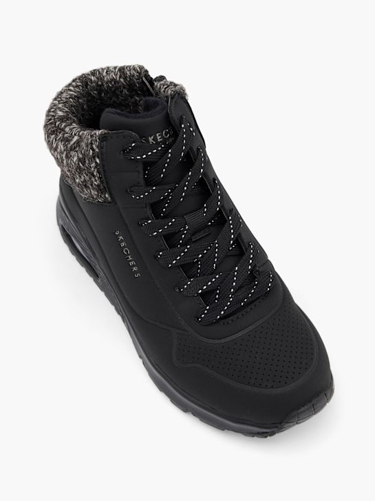 Skechers Botki sznurowane Czarny 46366 2
