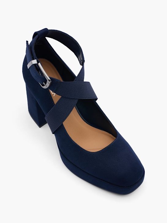 Catwalk Pantofi cu cataramă Bleumarin 46508 2
