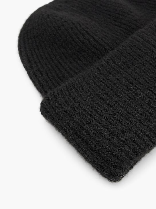 Kappa Strickmütze Schwarz 46695 4