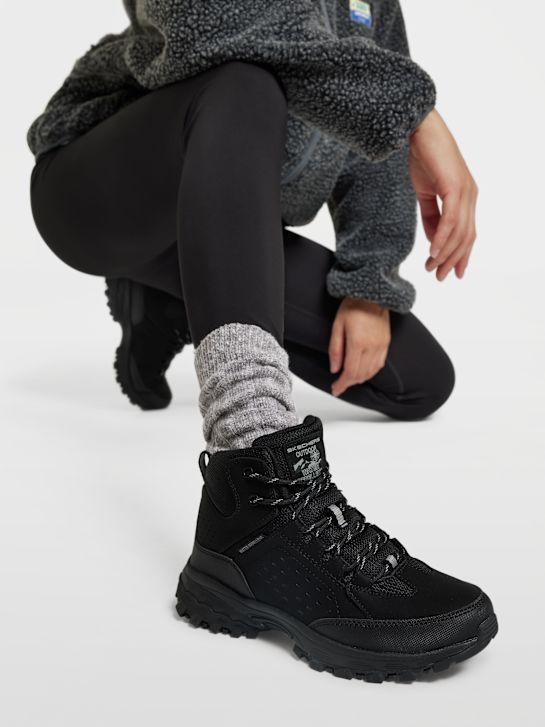 Skechers CLAMBER Škornji Črna DEICHMANN