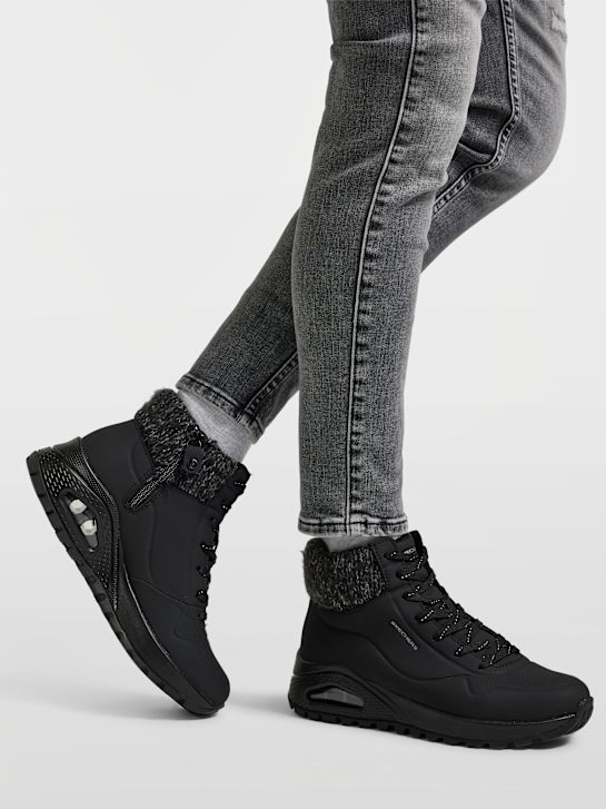 Skechers UNO RUGGED Lace-up boot Black DEICHMANN - Main Image