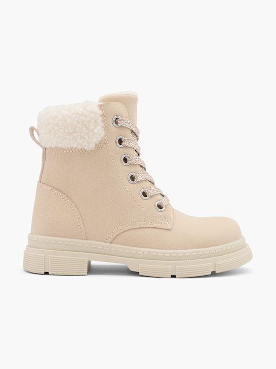 Graceland Snørestøvle Creme 46770 1