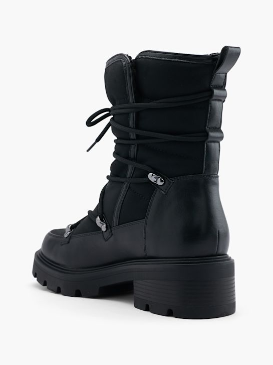 Catwalk Fűzős bakancs fekete 46808 3