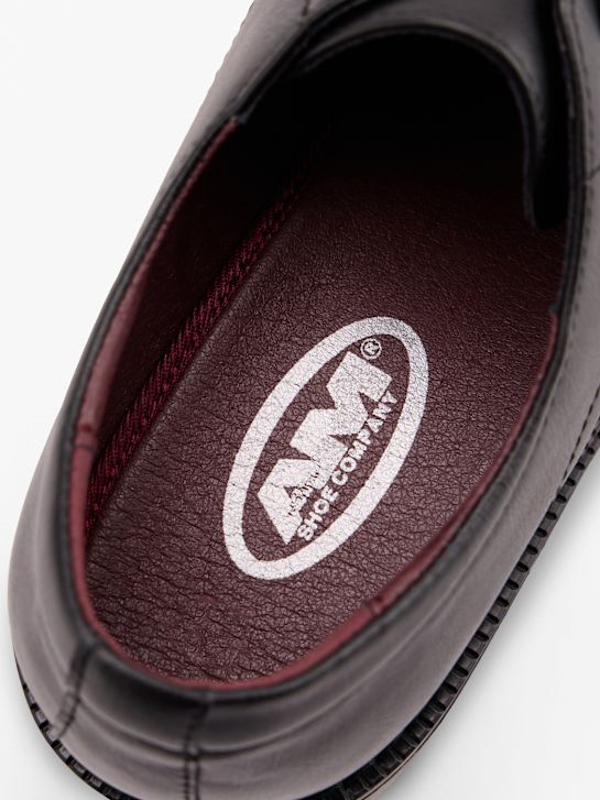 AM SHOE Poslovni čevlji Črna 87715 5